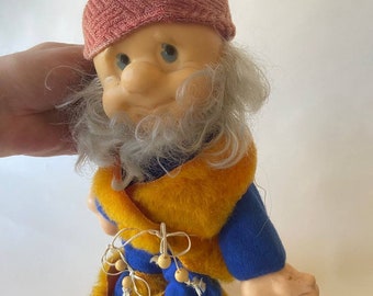 Vintage Doll Gnome USSR Soviet toy 1980s Rare