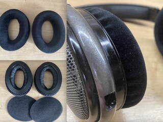 Geekria Cuscinetto Archetto In Tessuto Per Sennheiser HD600, HD580, HD650 E HD660 S – Ricambio Nero