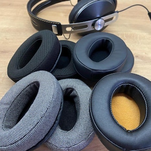 Ear pads earpads ear cushions Sennheiser HD1, Momentum M2 AE, Momentum 1, Momentum 2.0 black brown