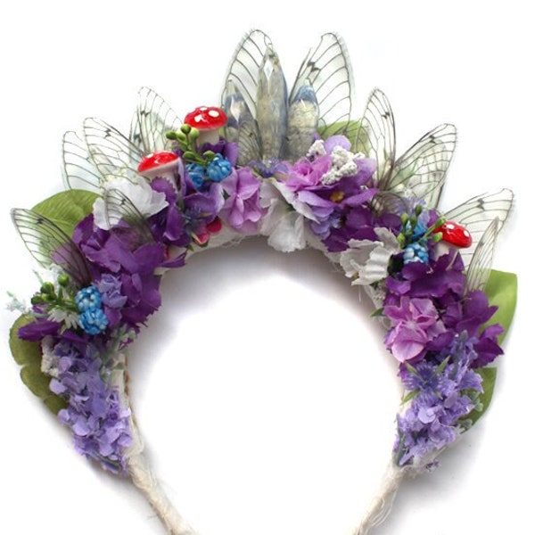 gold fairy headpiece