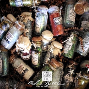 Christmas Fairy Magic Labels - PDF Collage Sheet Download - Etsy