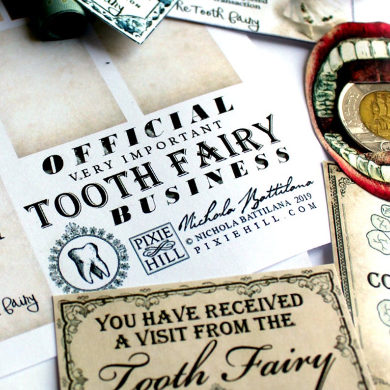 miniature tooth fairy letter template miniature tooth fairy letter template