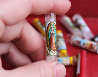 Our Lady of Guadalupe Miniature Novena - Spiritual Candle - Spell Candle - Seven Day Candle