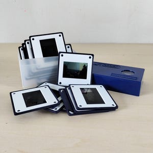 Vintage Boxed Slides, Vintage Agfacolor, Family Slides, Retro Slides, 35mm Projector Slides