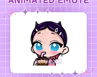 Clove Animated Emote, Twitch Emote, Valorant Emote