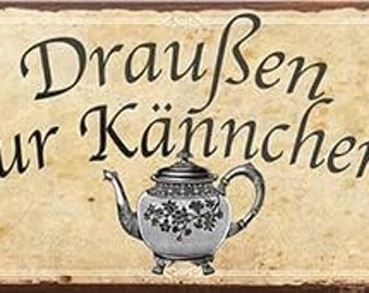 schildkreis24 – Magnete divertente per il caffè con scritta "Solo pentole fuori!" Idea regalo decorativa per uomini e donne 9,3 x 4 cm