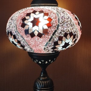 Tischlampe XXL, Mosaiklampe, Traum aus 1001 Nacht Ceylin