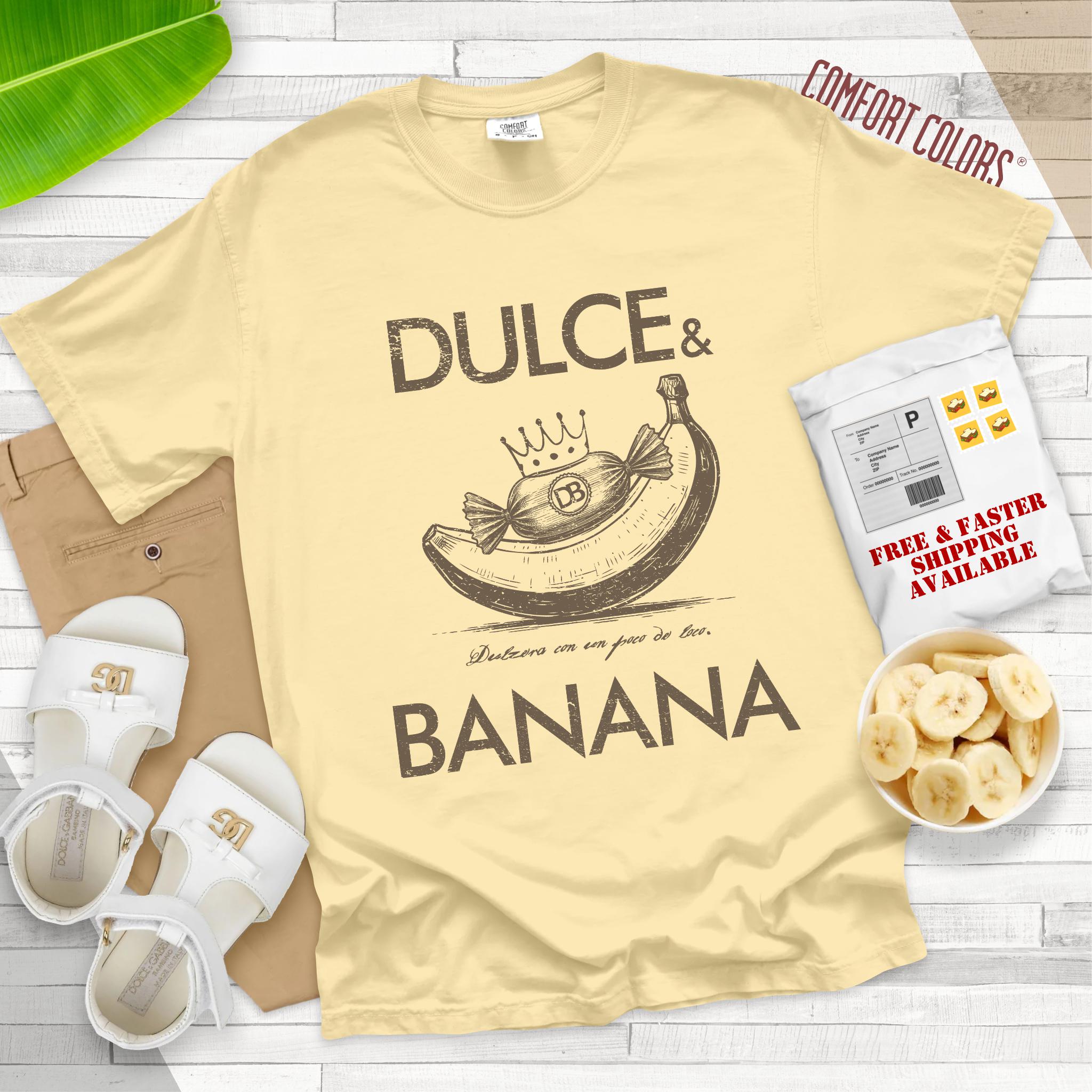 DOLCE & GABBANA 新作 半袖Tシャツ Banana コットン お洒落 Amazon | Dolce And Banana ファニーキュートグラフィック