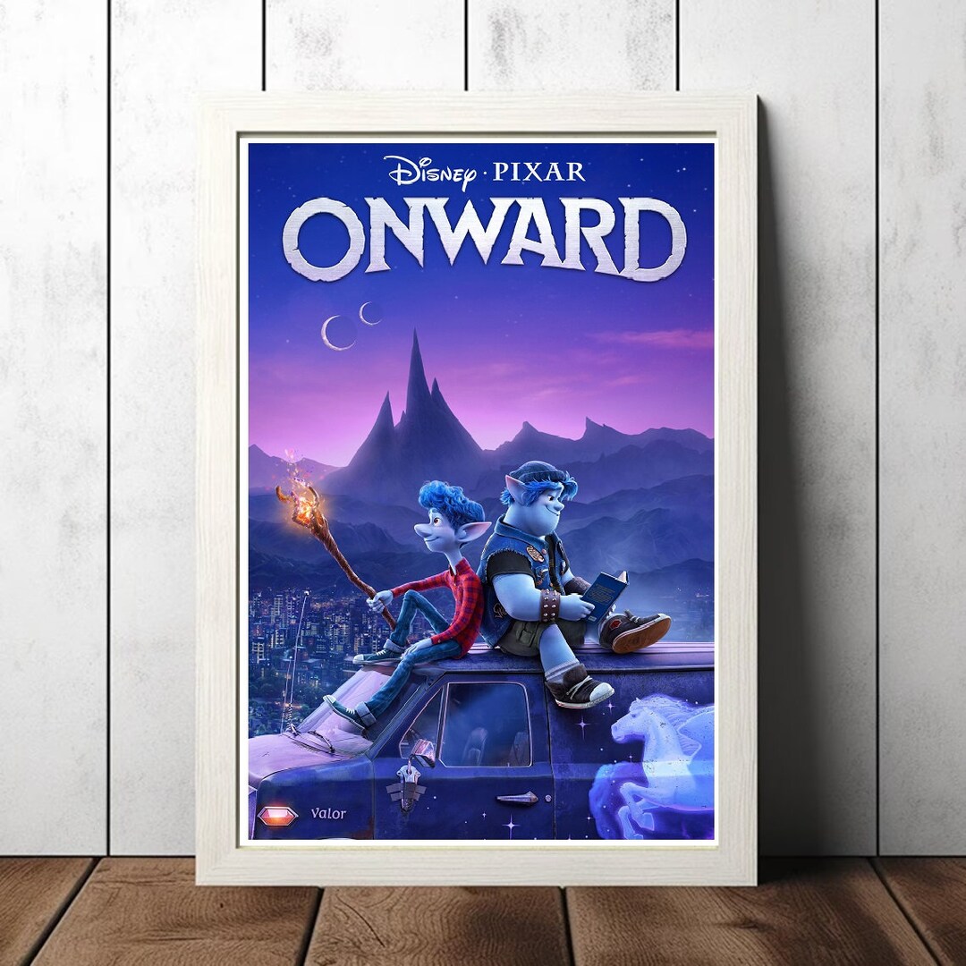 Onward (2020) Movie Film Poster, Canvas Poster Printing, Classic Movie ...
