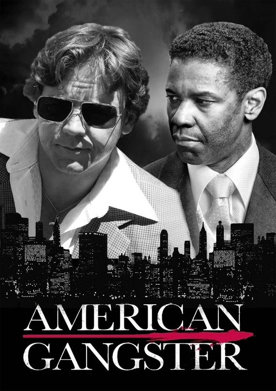 American Gangster (2007) Movie Film Cover Canvas Poster Printing
