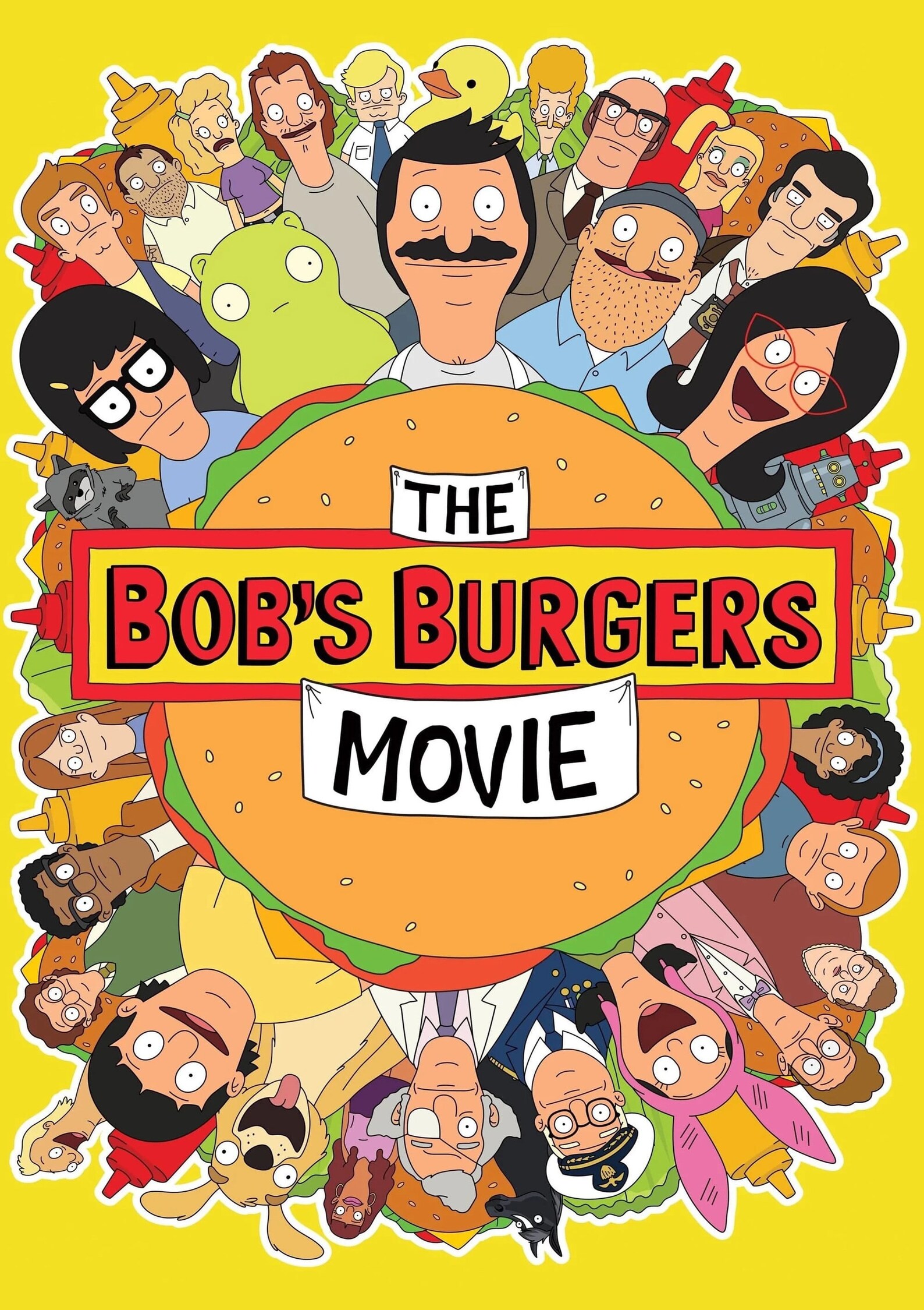 Bob's Burgers Burger Shop Movie Film Poster, Canvas Poster Printing ...
