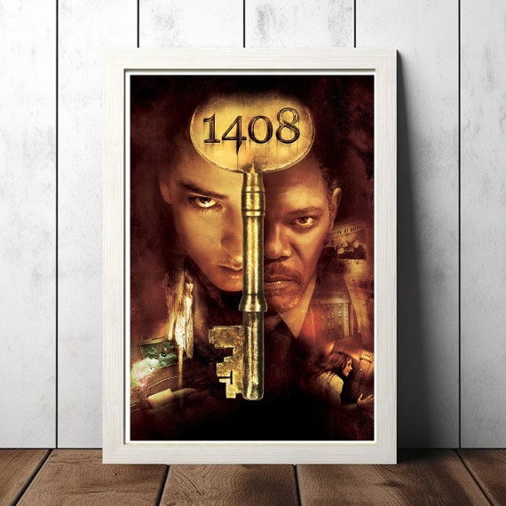 1408 (2007) Movie Film Cover Canvas Poster Printing, Classic
