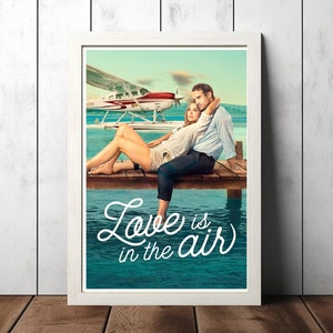 Love Is in the Air (2023) Movie Film Poster Canvas Poster Printing Classic Movie Wall Art for Room Decor Unique