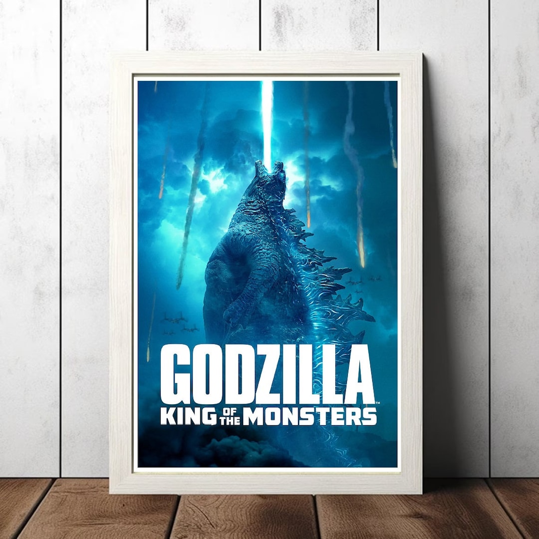 Godzilla King of the Monsters (2019) Movie Film Poster, Canvas