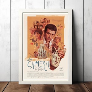 La Chimera Movie Film Poster, Canvas Poster Printing, Classic Movie Wall Art for Room Decor, Unique Gift Idea