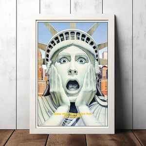 Mamma ho perso l'aereo 2 Lost in New York (1992) Poster di film, Stampa di poster su tela, Arte da parete di film classici per l'arredamento della camera, Idea regalo unica