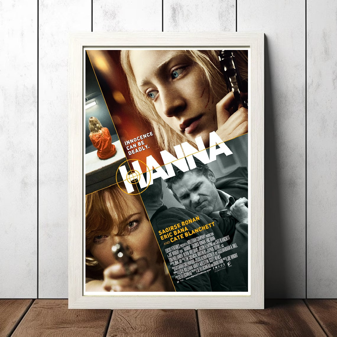Hanna (2011) Movie Film Poster, Canvas Poster Printing Classic
