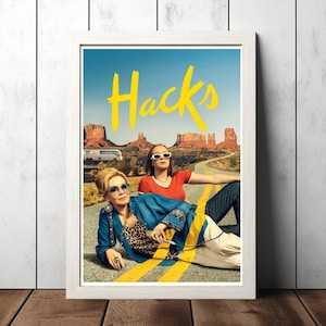 Hacks TV-Show Poster, Classic Movie Leinwand Wandkunst