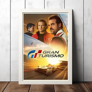 Gran Turismo (2023) Movie Film Cover Canvas Poster Printing Classic Movie Wall Art for Room Decor Unique Gift Idea