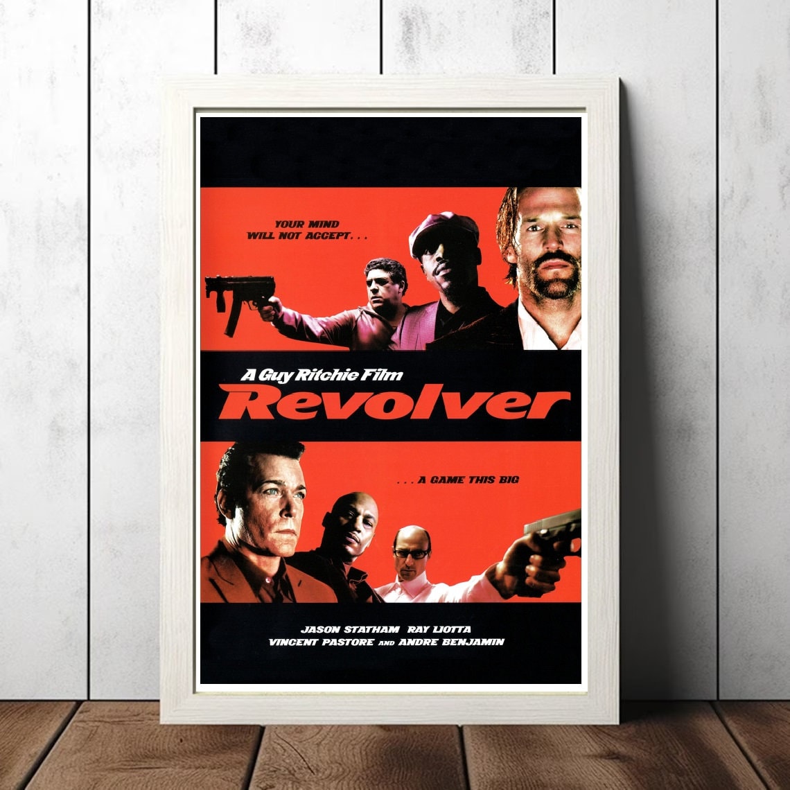 リボルバー（2005）映画ポスター、クラシック映画の壁アート - Etsy 日本