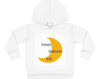 Pull à capuche en polaire pour tout-petit Moon Baboon