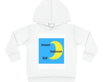 Sweat à capuche Moon Baboon Original pour tout-petits