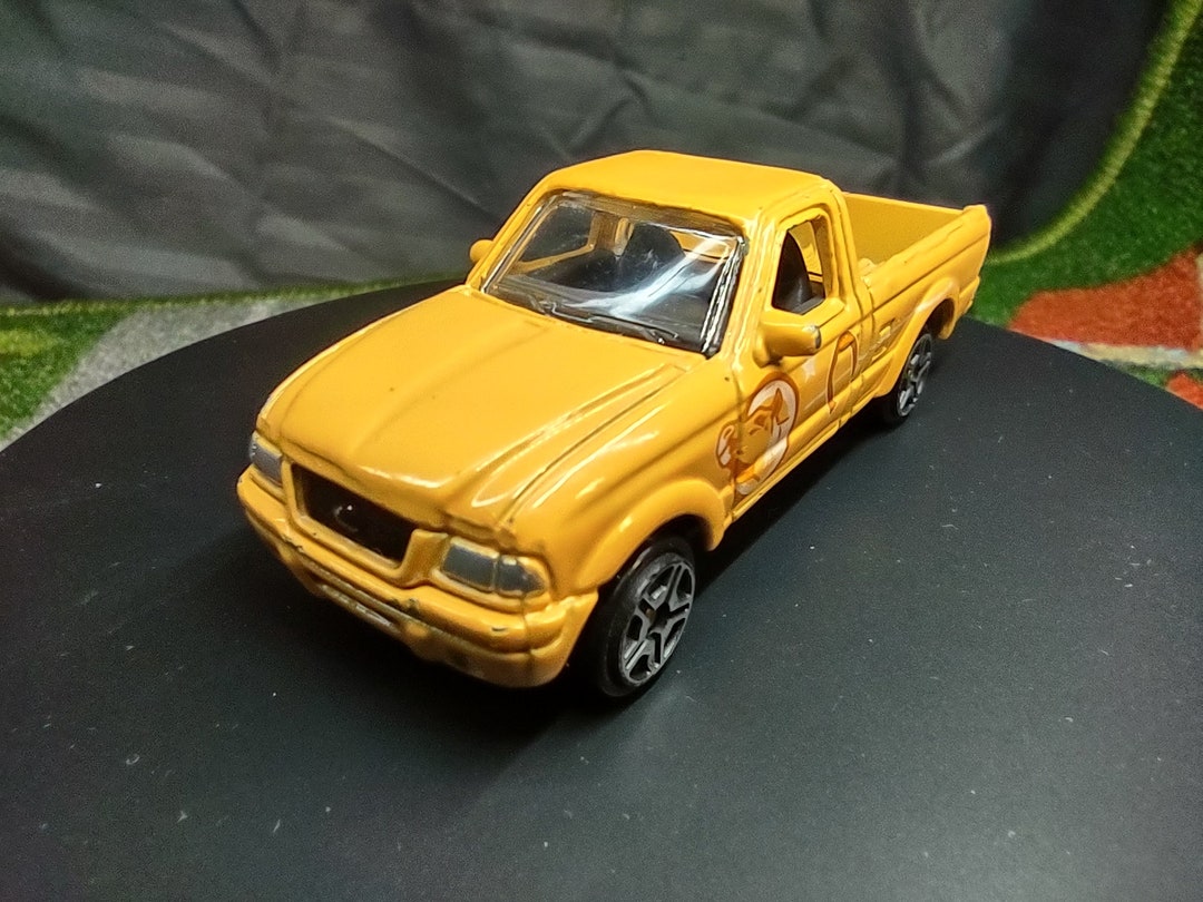 Ford Ranger Motormax VINTAGE Diecast 6052 Yellow VERY RARE