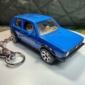 Volkswagen GTI Rabbit golf MK1 Car custom Keychain fyp Turbo Rare diecast Gift Jetta Passat gti birthday anniversary friend husband wife son