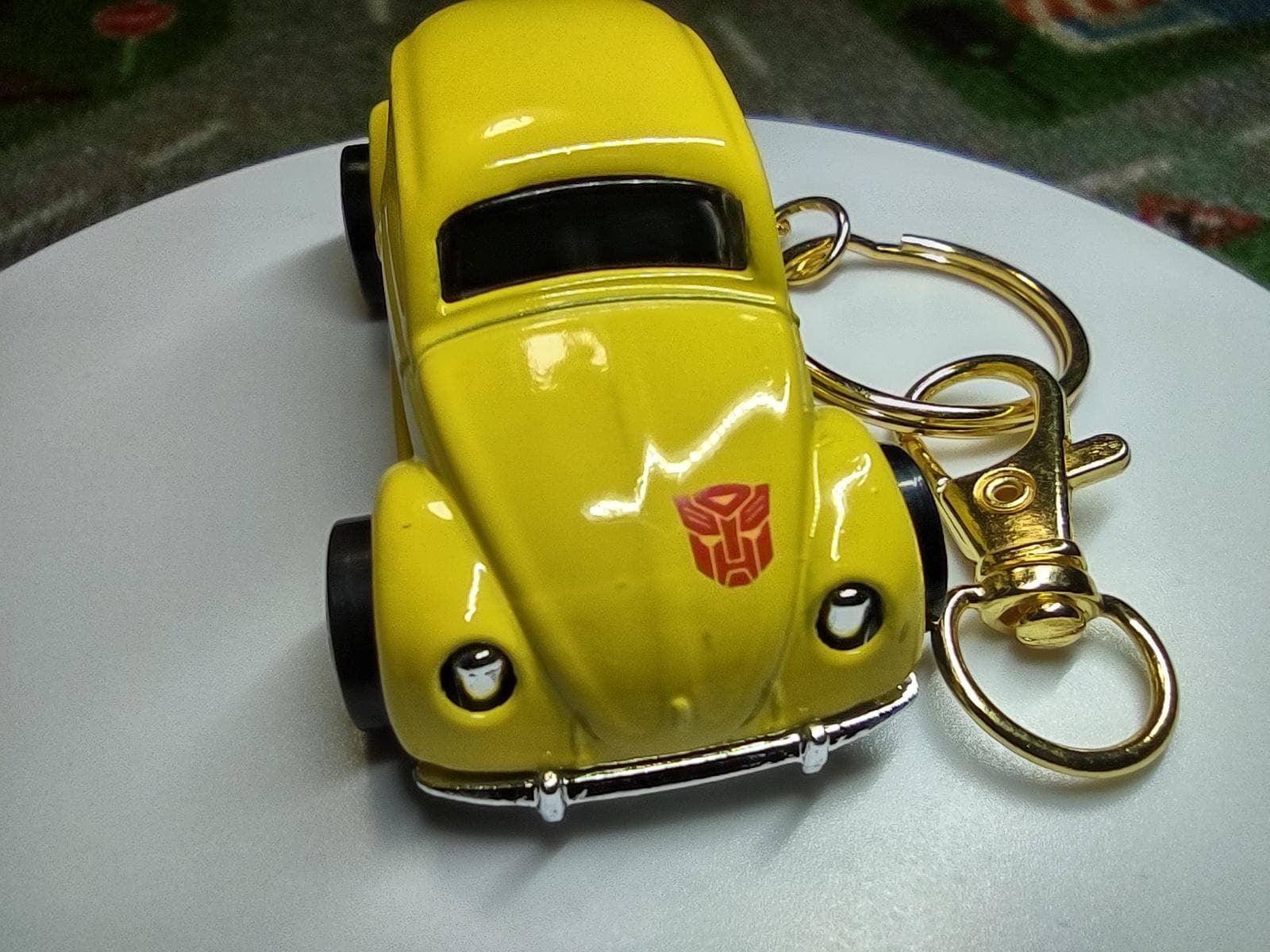 Transformers Bumblebee Volkswagen Beetle Custom Keychain Hot