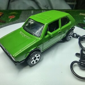 Volkswagen GTI Rabbit golf MK1 Car custom Keychain Nos Turbo Rare diecast Gift Jetta Passat gti birthday anniversary friend husband wife son
