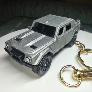 Lamborghini LM002 suv super Car custom diecast Keychain Hot Wheels matchbox birthday gift birthday graduation friend sparco racing anniversa