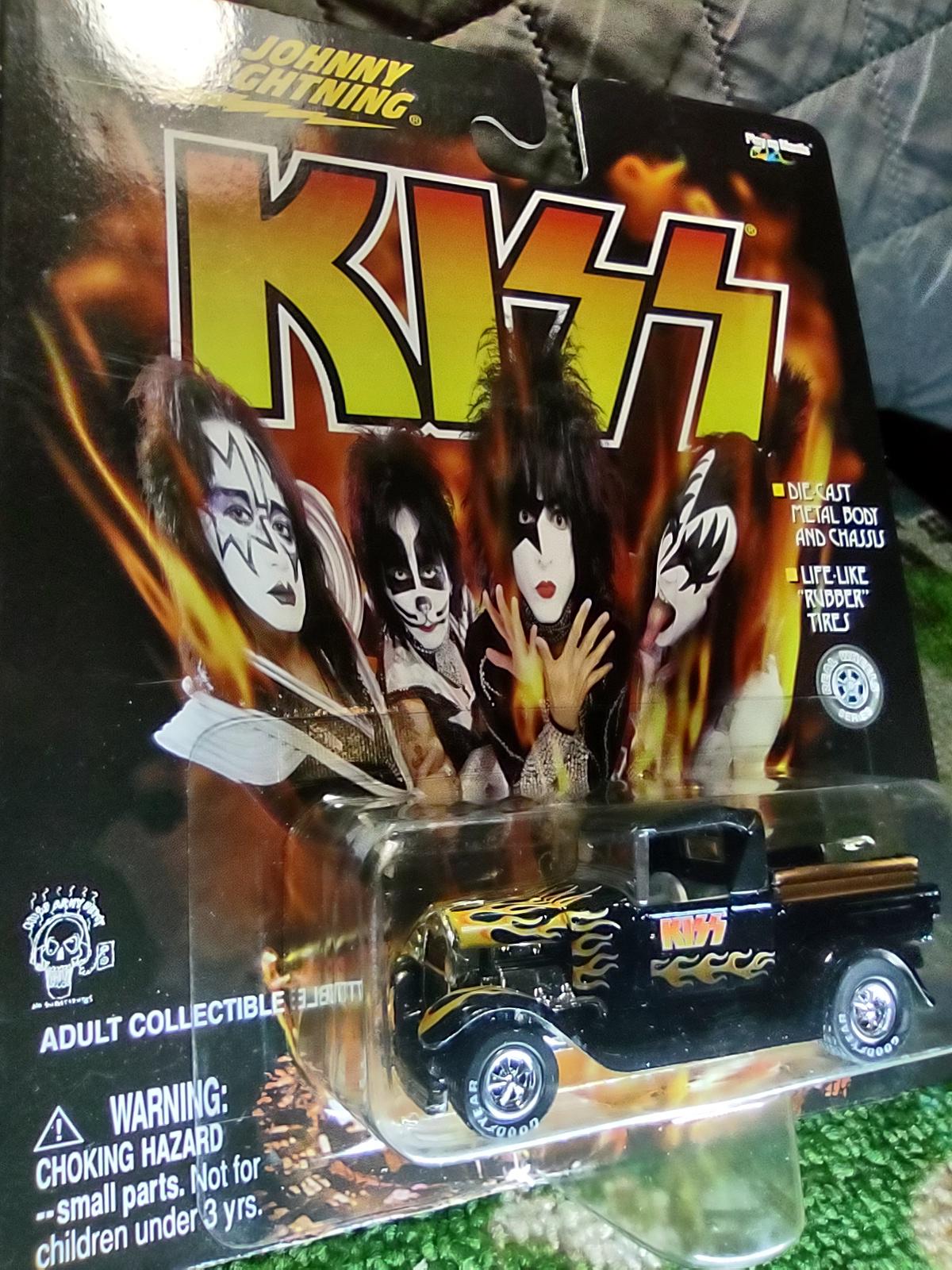 Amazon | JOHNNY KISS キッス ジョニーライトニング ミニカー 4台セット バンド ジーンシモンズ ポールスタンレー エース |  ミニカー・ダイキャストカー | ホビー