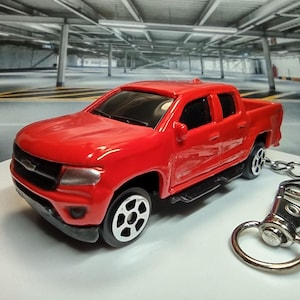 Chevrolet Colorado Chevy pickup Truck diecast Keychain custom hot wheels gift Hot wheels matchbox birthday anniversary Z71 husband son dad