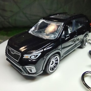 2019 Subaru Forester Car custom Keychain diecast birthday anniversary husband friend custom personalized boyfriend mom sister matchbox