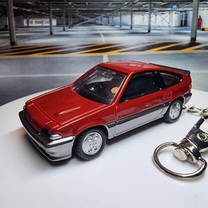 1983 - 1987 HONDA crx diecast custom Keychain model 1:64 birthday gift anniversary birthday husband wife son daughter friend family jdm