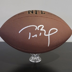 Tom Brady Signed Autographed Football w/ Hologram COA