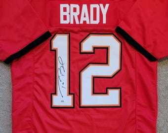 Tom Brady Signed Autographed Tampa Bay Buccaneers Custom Jersey w/ COA