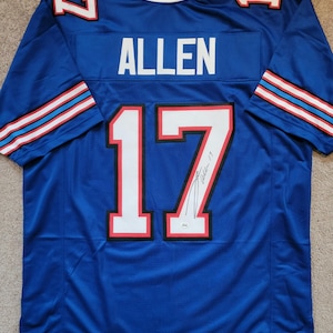 Josh Allen Signed Autographed Buffalo Bills Custom Jersey w/ COA