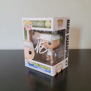 Maria Sharapova signierte signierte Tennis Funko Pop authentifiziert