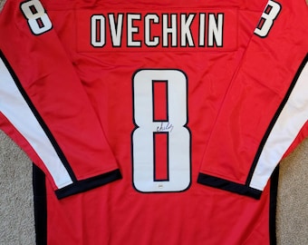 Alexander Ovechkin Signed Autographed Washington Capitals Custom Jersey w/ COA