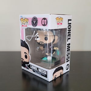 Lionel Messi Signed Autographed Funko Pop Inter Miami with MLS Hologram and COA