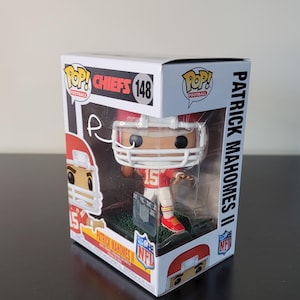 Patrick Mahomes Autographed Signed Funko Pop Kansas City Chiefs NFL Holo w/COA