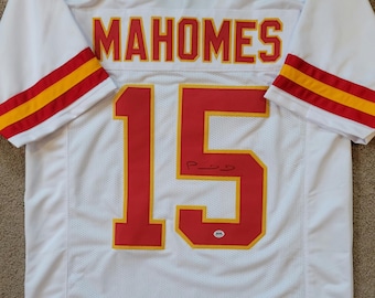 Patrick Mahomes Signed Autographed Kansas City Chiefs Custom Jersey w/ COA