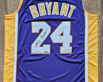 2006-2007 Kobe Bryant Signed Jersey PANINI Authentic COA Autographed