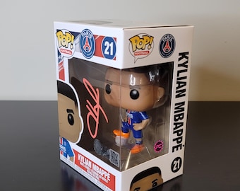 Kylian Mbappe Signed Autographed Funko Pop Real Madrid with COA