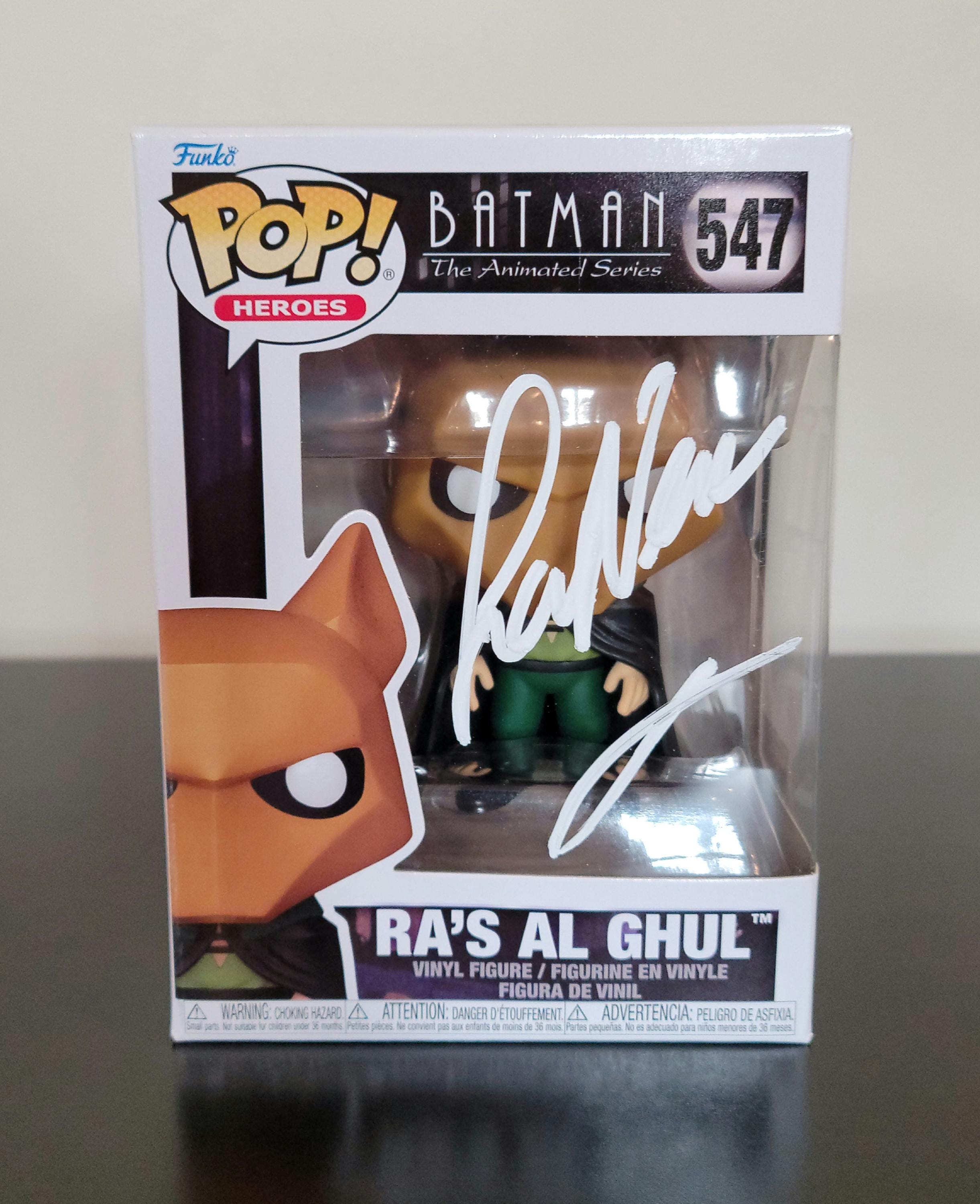 Liam Neeson Signed Autographed Funko Pop DC Comics Ra's Al Ghul W