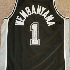 Victor Wembanyama Signed Autographed San Antonio Spurs Custom Pro Jersey w/ COA