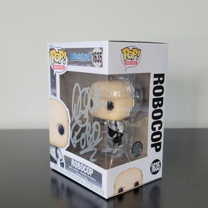 Peter Weller Signed Autographed Robocop Funko Pop with COA