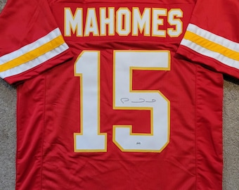 Patrick Mahomes Signed Autographed Kansas City Chiefs Custom Jersey w/ COA