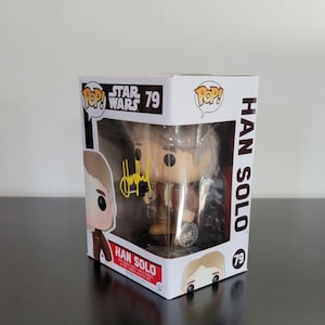 Harrison Ford Signed Autographed Vaulted Star Wars Funko Pop with COA